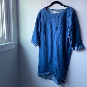 Raw Edge Madewell Denim Dress